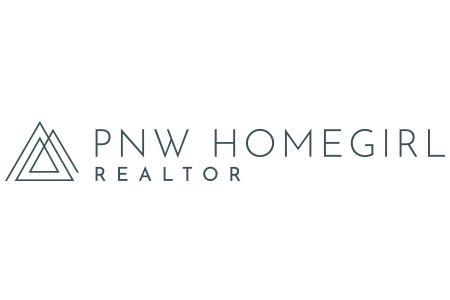 PNW HomeGirl Realtor branding logo design