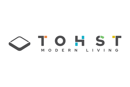 Tohst Modern Living branding logo design