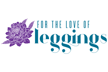 For the Love of Leggings branding logo design