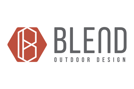 Blend Outdoor Design branding logo design