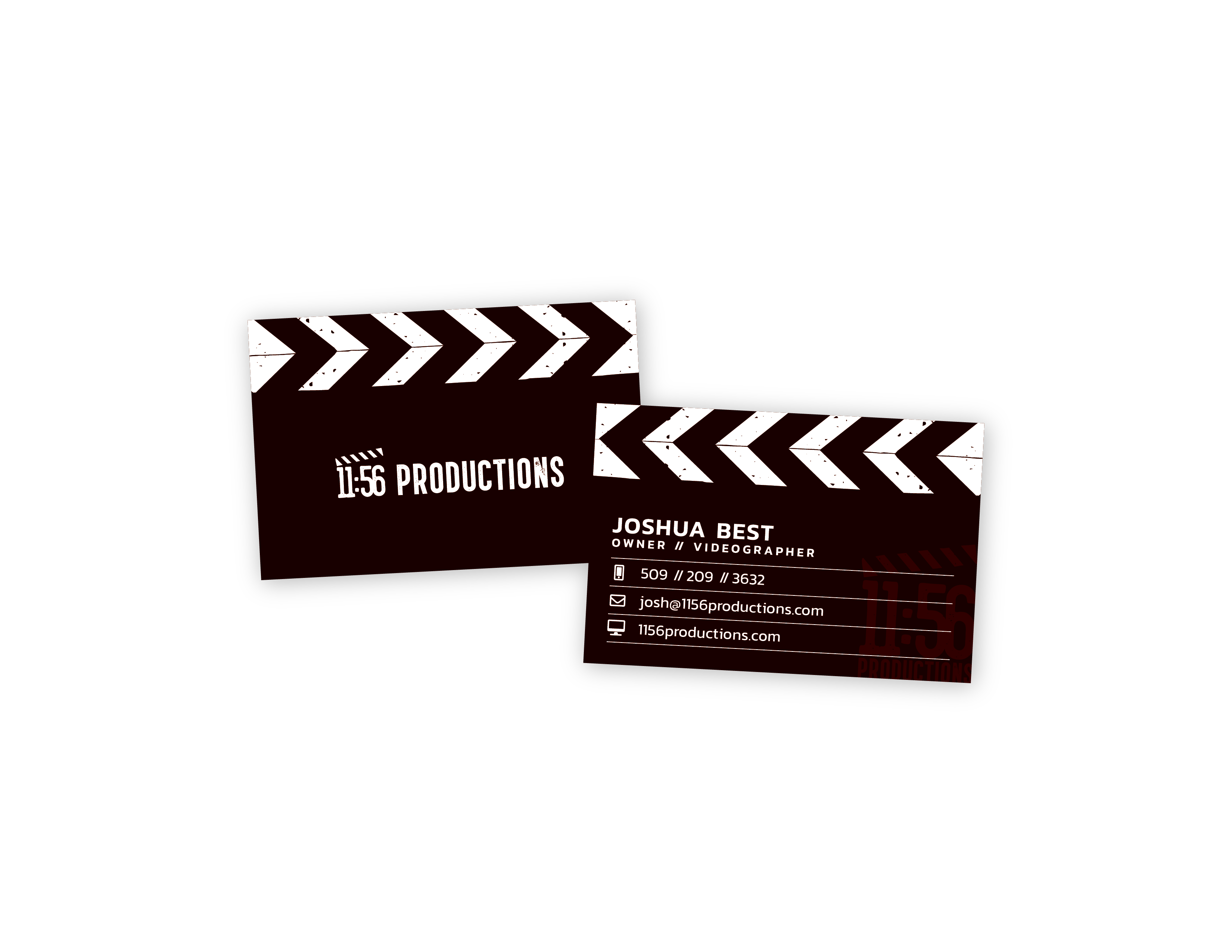 11:56 Productions business cards